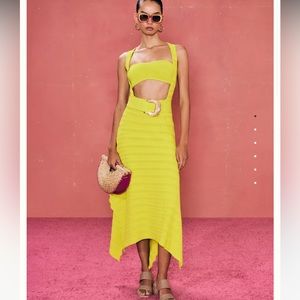 Cult Gaia NATALIA KNIT DRESS XS